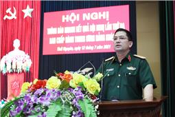 Quân khu: Thông báo nhanh kết quả Hội nghị Trung ương 3 (khóa XIII)